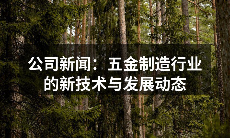先进的五金制造设备